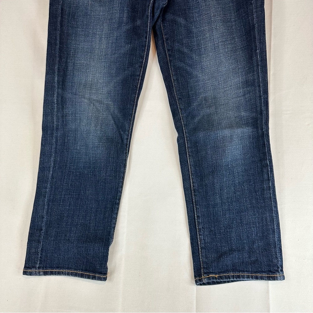 AMERICAN EAGLE Women’s Size 6 Denim Jeans Boy Fit Style Stretch Ankle Mid Rise - Picture 3 of 15